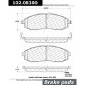 Centric Parts CTEK Metallic Pad, 102.08300 102.08300